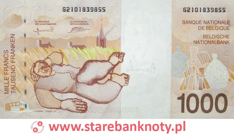 widok banknotu 