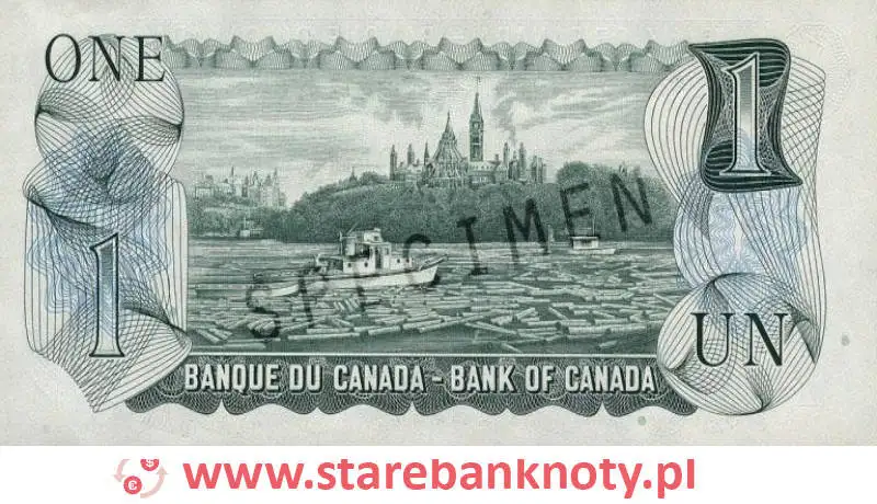 widok banknotu 