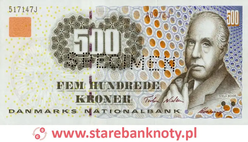 widok banknotu 