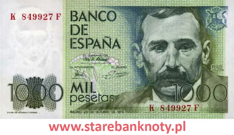widok banknotu 