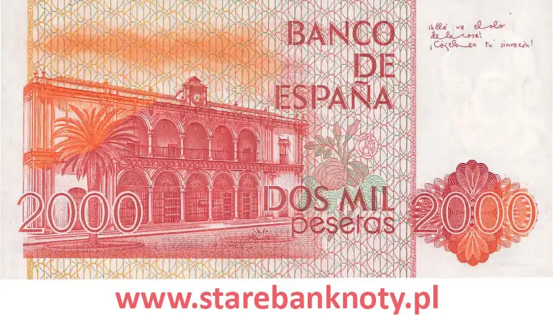 widok banknotu 
