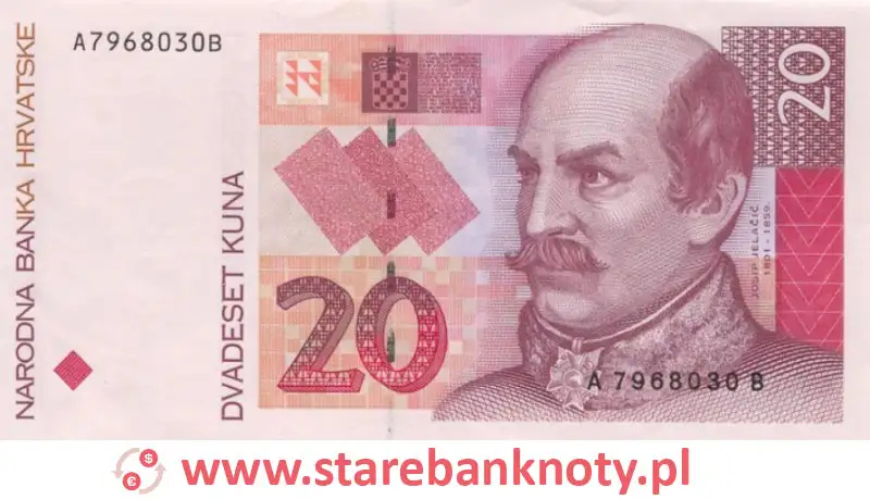 widok banknotu 