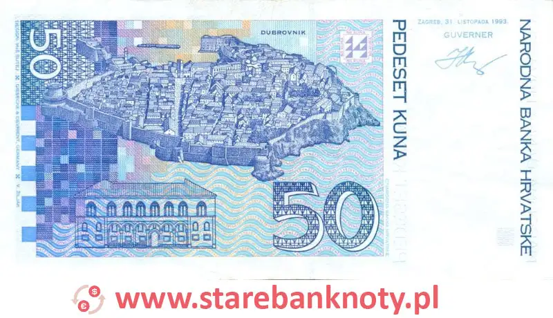 widok banknotu 