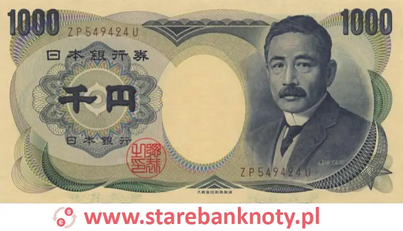 widok banknotu 