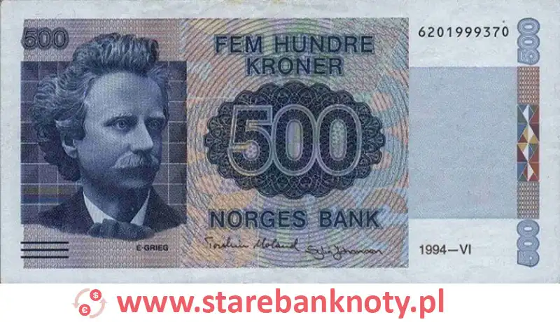 widok banknotu 