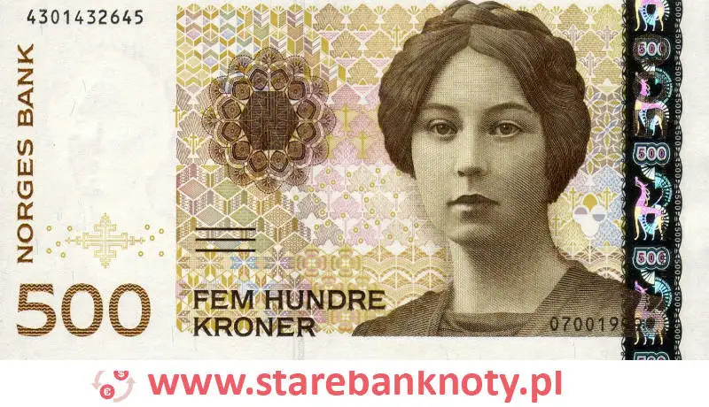 widok banknotu 